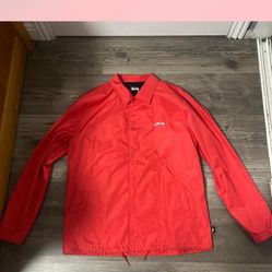 Stussy button Windbreaker 