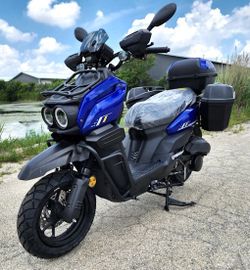 NEW Condor Tank 200 4 Stroke EFI Scooter - Blue