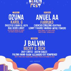 Two Baja Fest Tickets 1st Weekend 