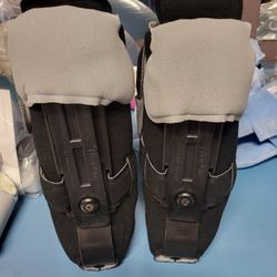 Waffle FootHold with Splint AFO and Secure Stick Sole 