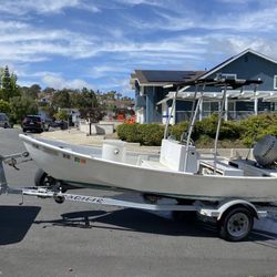 16’ Fishing Skiff w/ Honda 50hp Engine