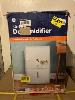GE Appliances 50-Pint Dehumidifier $218 MSRP