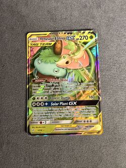Venusaur & Snivy GX Tag Team 