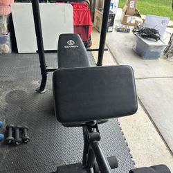 Bench press Marcy exercise equipment