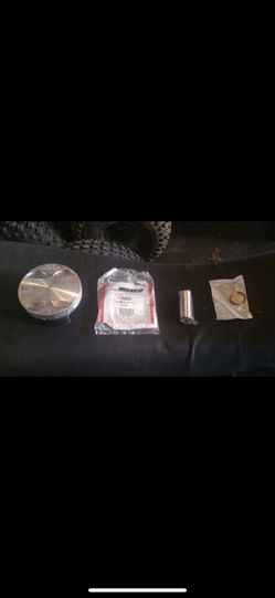 honda trx 450r wiesco piston ring pin brand new