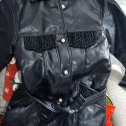 Leather Coat