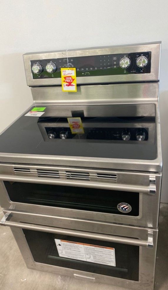 Kitchen aid KFED500ESS stove double oven