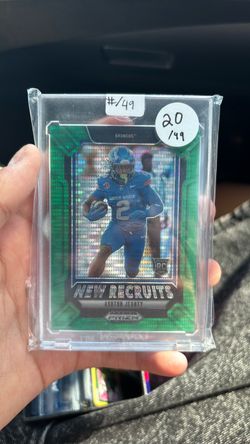 Ashton Jeanty green rookie /49