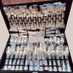 EB. ROGERS & SON® GOLDPLATED FLATWARE SET