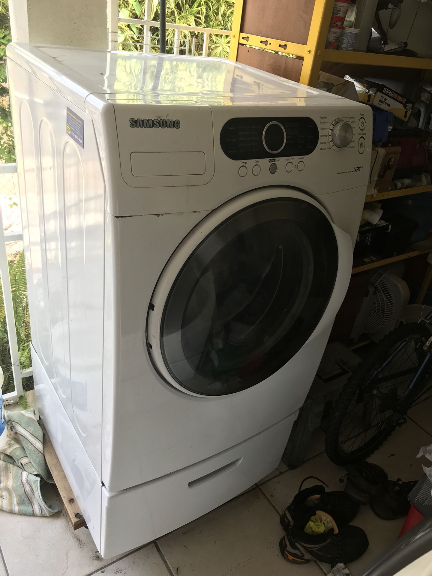 Samsung wf328aaw/xaa with vibration reduction tech