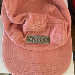Supreme Pink Vintage Cap