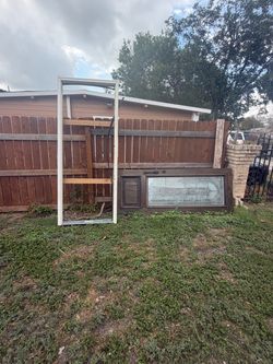 8’ door with frame