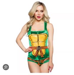 Sexy Halloween Costume Ninja Turtle Corset