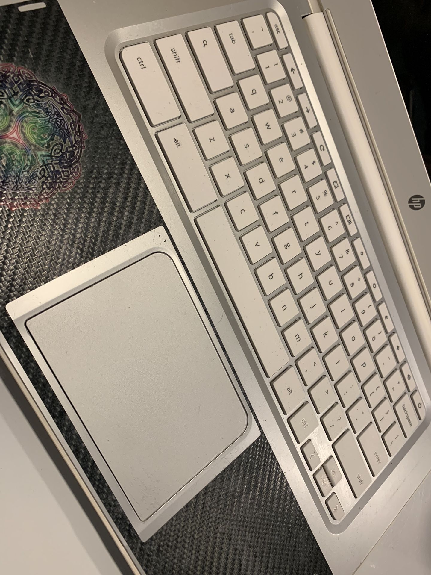 HP Chromebook 14 with cord