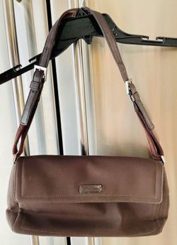 Cole Haan - Brown, fabric shoulder bag