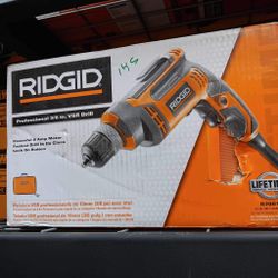 Ridgid New 3/8” VSR Drill