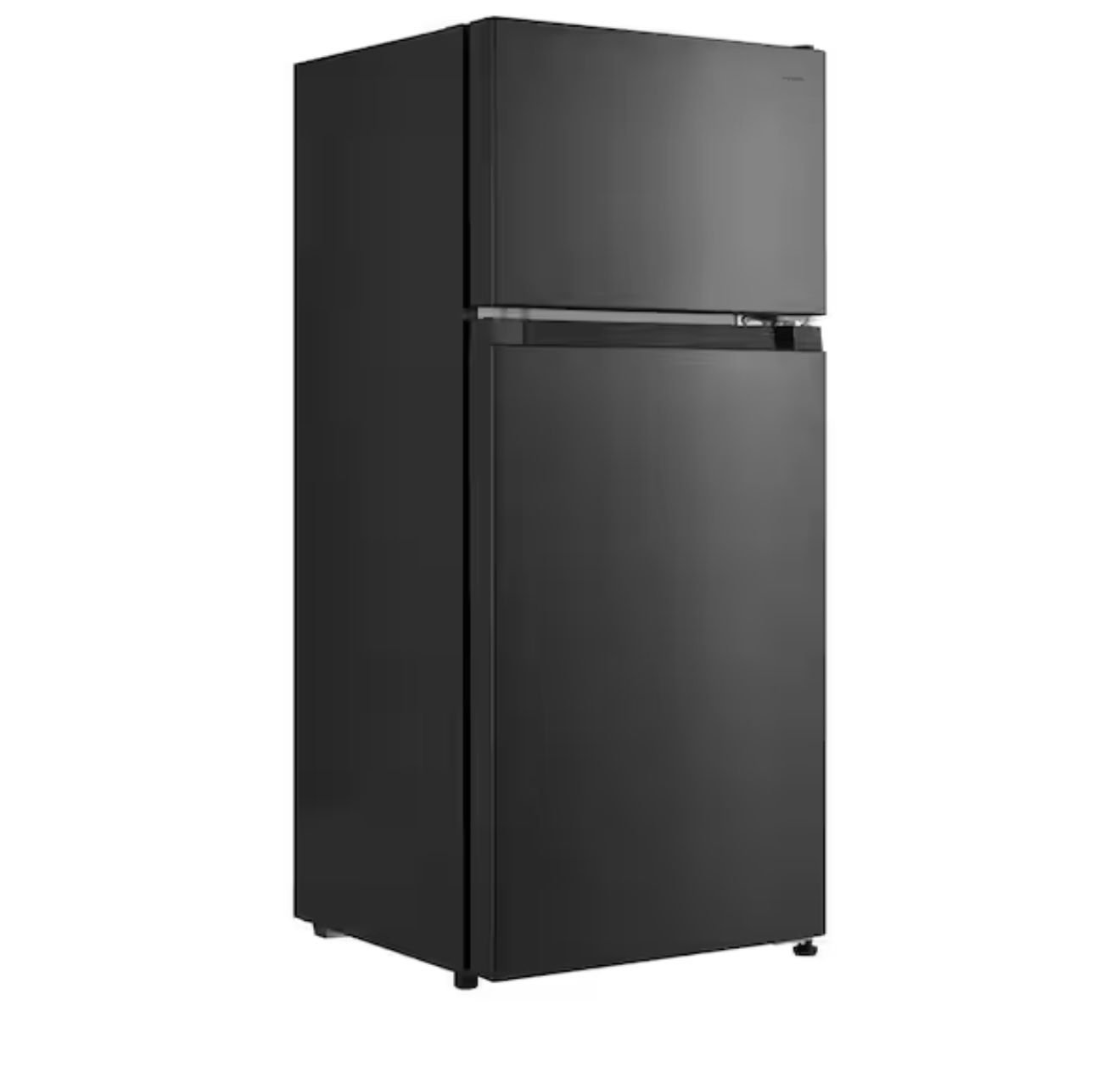 Vissani 4.5 cu. ft. 2-Door Mini Refrigerator in Black with Freezer