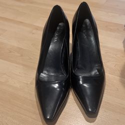 Black Prada Heels, Size 38