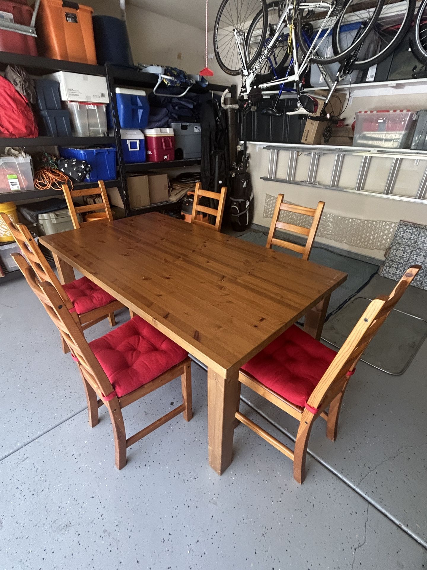 Dining Room Table and Chairs