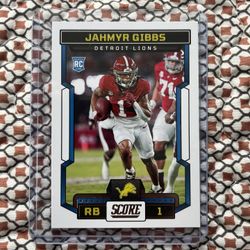 Jahmyr Gibbs Rookie Card
