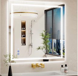 36" LED Bathroom Mirror