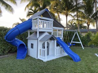 Brand New Playground With Warranty And Maintenance Package.