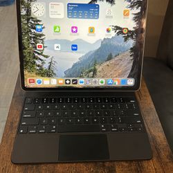 Apple iPad Pro 12.9 Inch With Apple Pencil And Magic Keyboard 