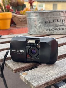 Olympus stylus mju - 35mm film camera