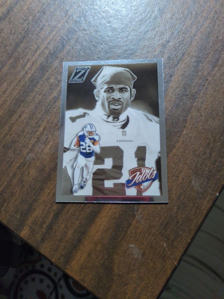 Deion Sanders Daron Bland Football Card.
