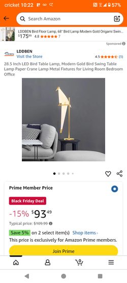 Table Bird Lamp 