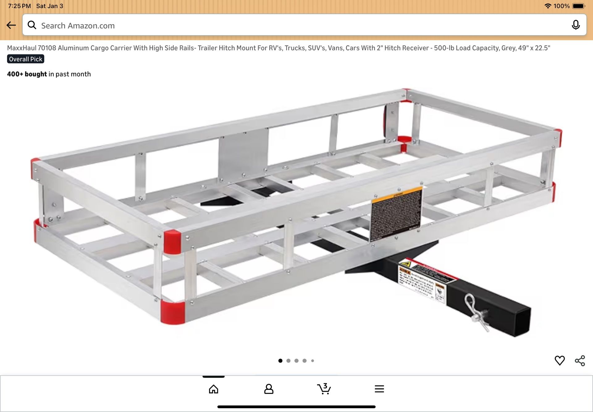 Maxx Haul Cargo Carrier + Cargo Bag