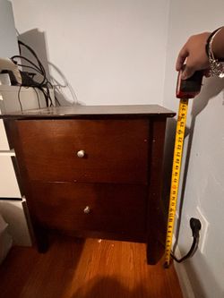 FREE 2-Drawer Wood Nightstand