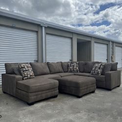 Brown Sectional Couch