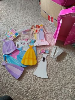 Disney princess paper dolls