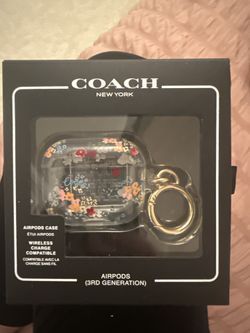 Coach AirPods case 
