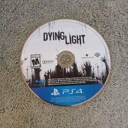 Dying Light (Sony PlayStation 4, 2015) Disc Only Very Good