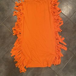Orange skirt Medium