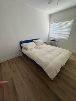Queen bed with mattress