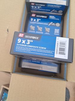 New grip rite Outdoor deck scews