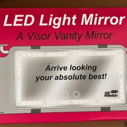LED Light Mirror For Car