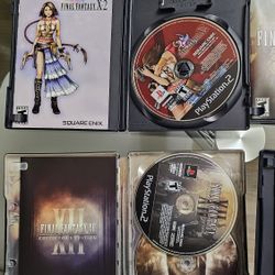 Final Fantasy PS2 collection