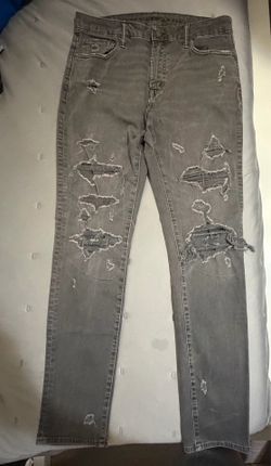American eagle jeans size 33x34 gray