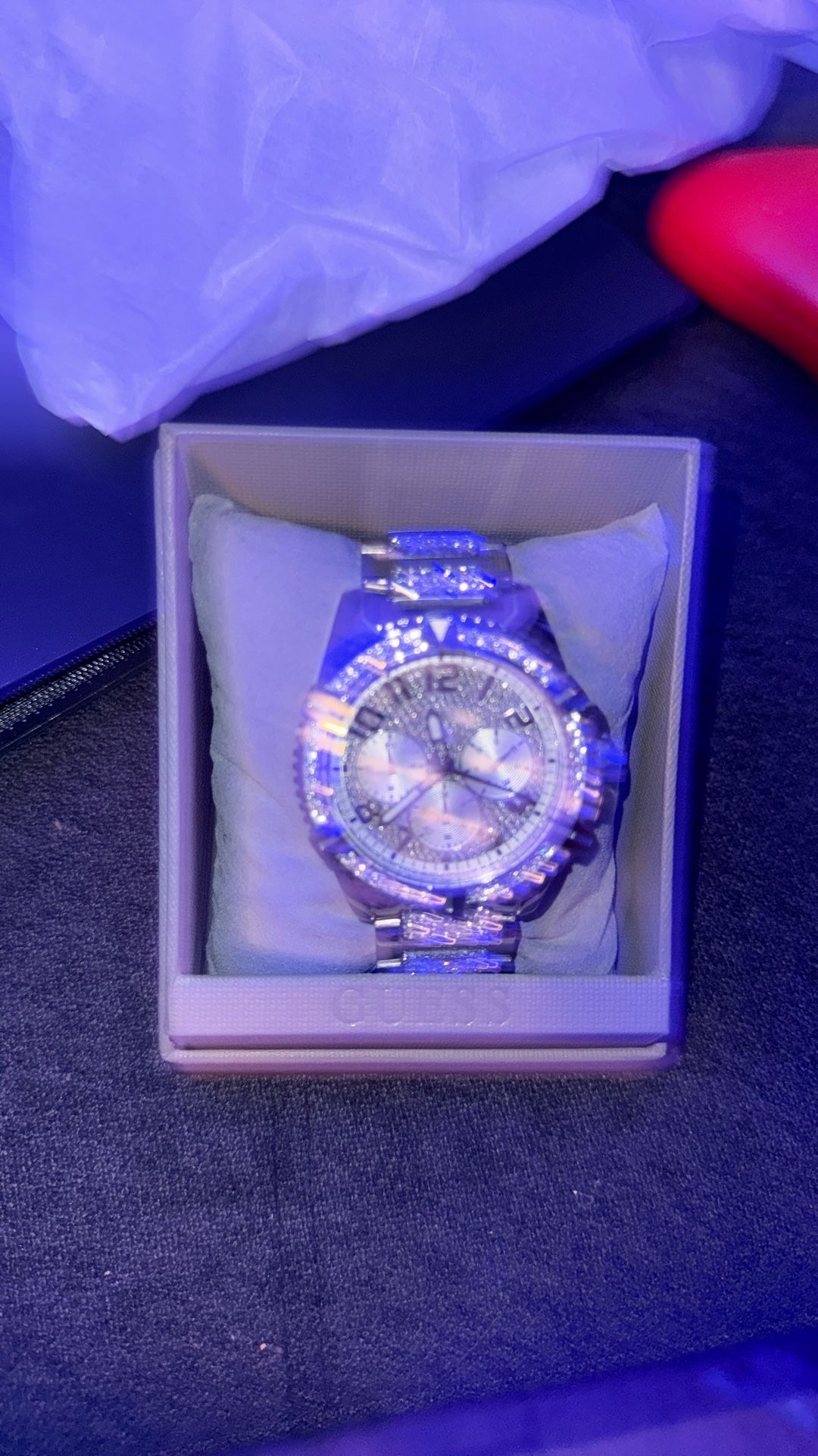 Iced Out Guess Watch
