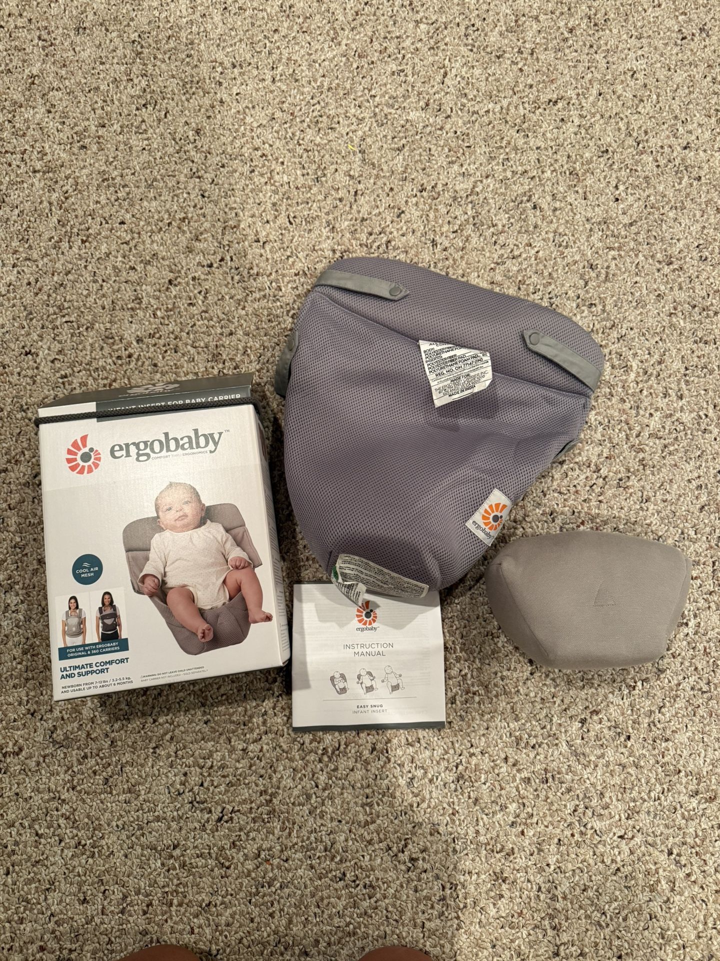 Ergobaby Infant Insert for Ergobaby original and 360