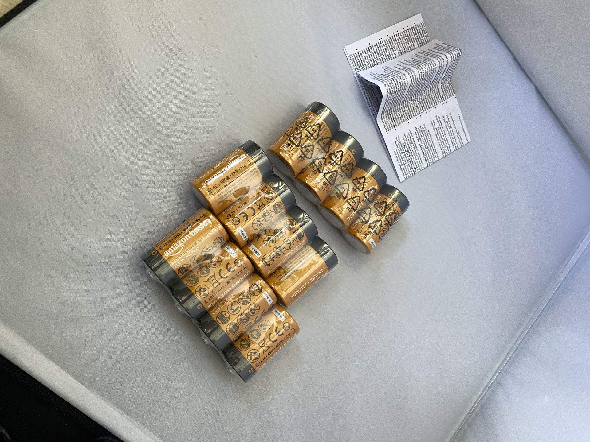 12-Pack D Cell Alkaline All-Purpose Batteries, 1.5 Volt, 5-Year Shelf Life