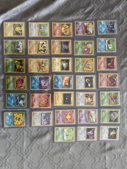 Pokemon Team Rocket Lot mix from 1995 to 2000