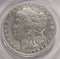 1895-S Morgan Silver Dollar
