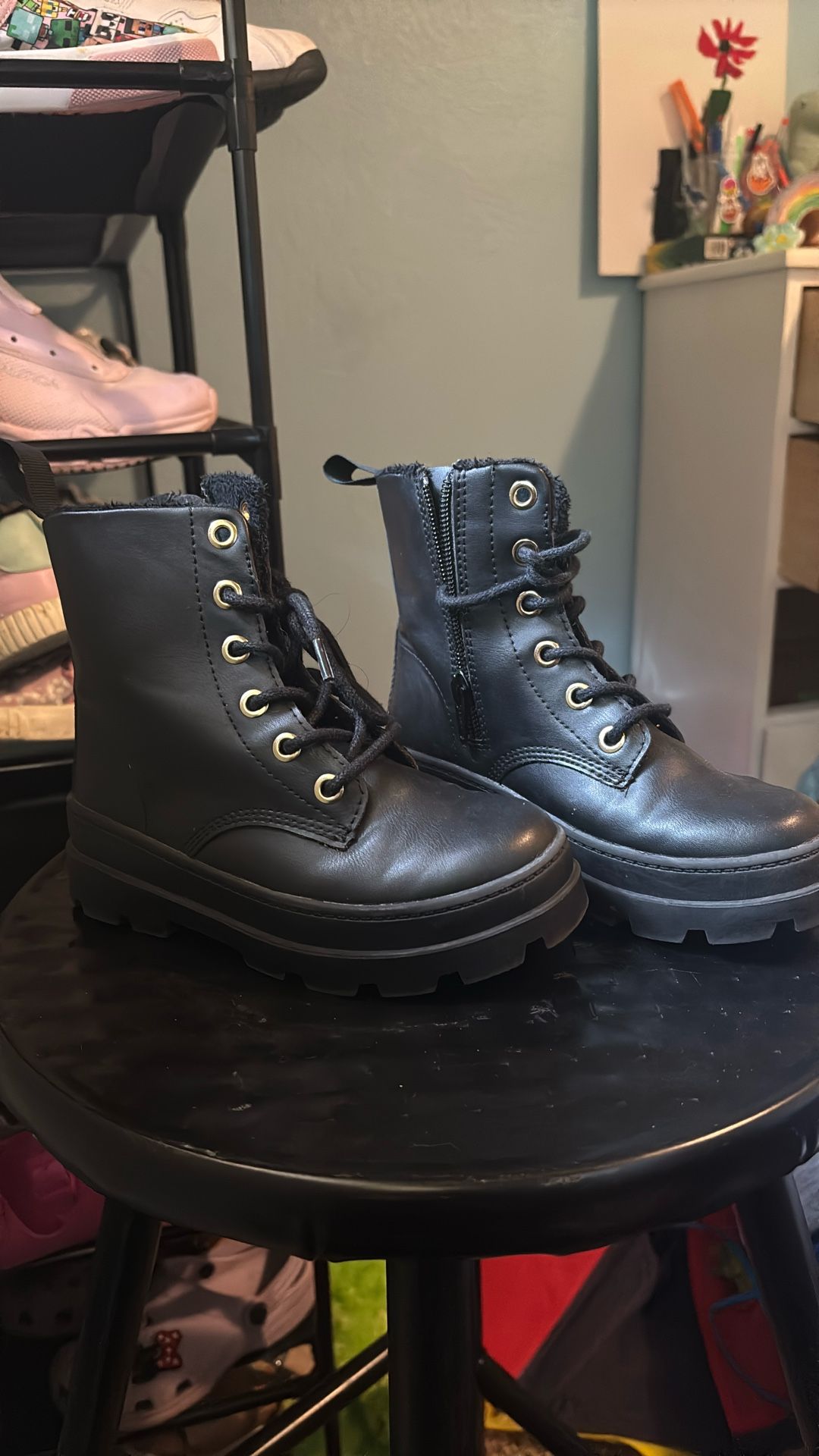 Black Combat Boots!
