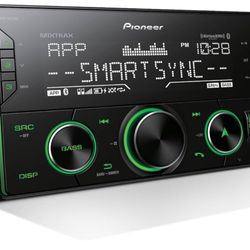 Pioneer MVH-S622BS Double Din Bluetooth Car Stereo with USB/AUX Inputs, Pioneer Smart Sync, and Hands-Free Calling for Enhanced in-Car Audio Experienc
