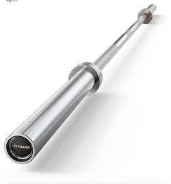 7ft Olympic Barbell, 45 lb Weight Bars, 2-Inch Deadlift Bar, 1500 lb High-Capacity with Knurling, for Weightlifting, Bench Press, Powerlifting, Squat,